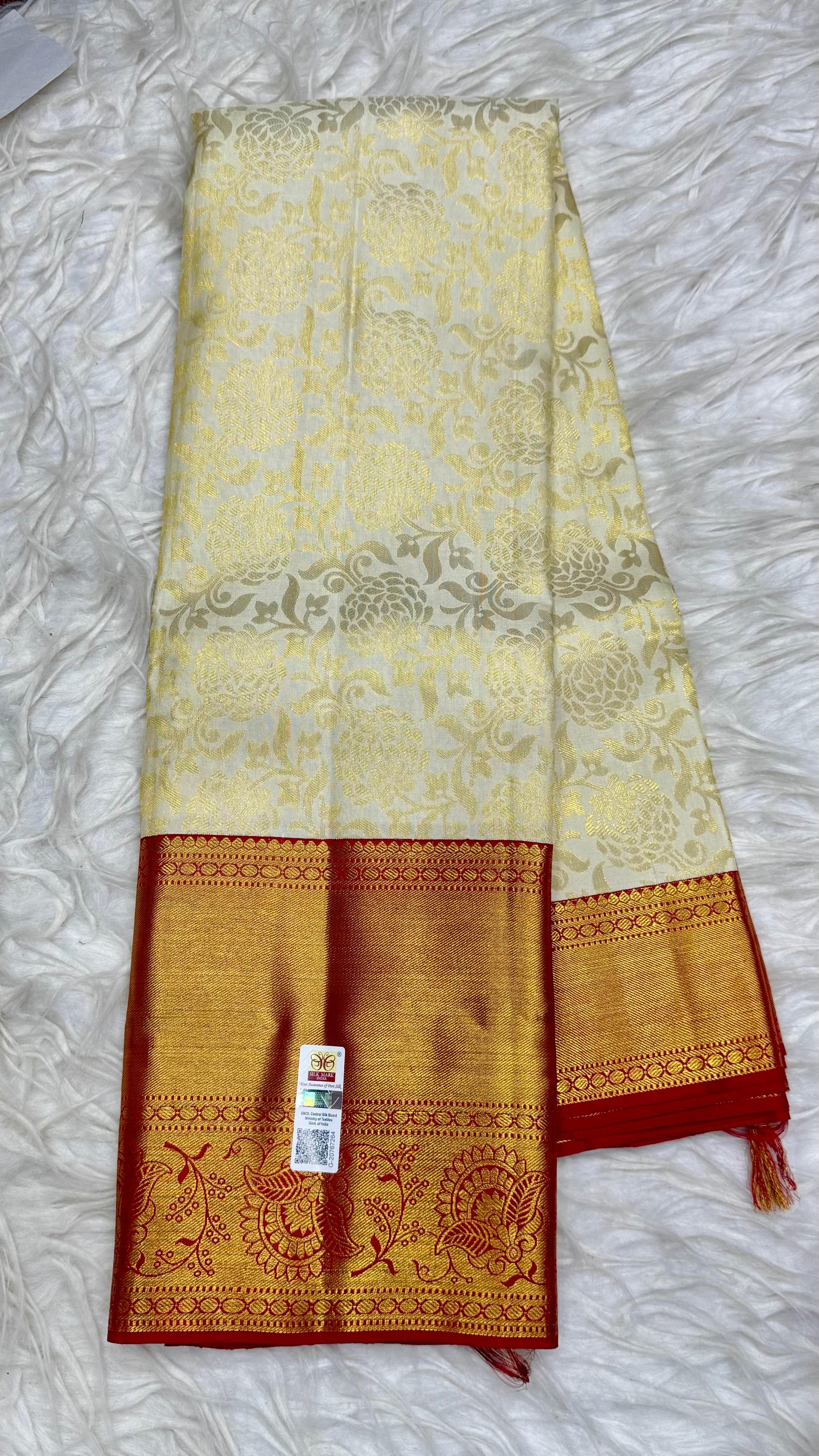 Pure kanjivaram Pattu Saree