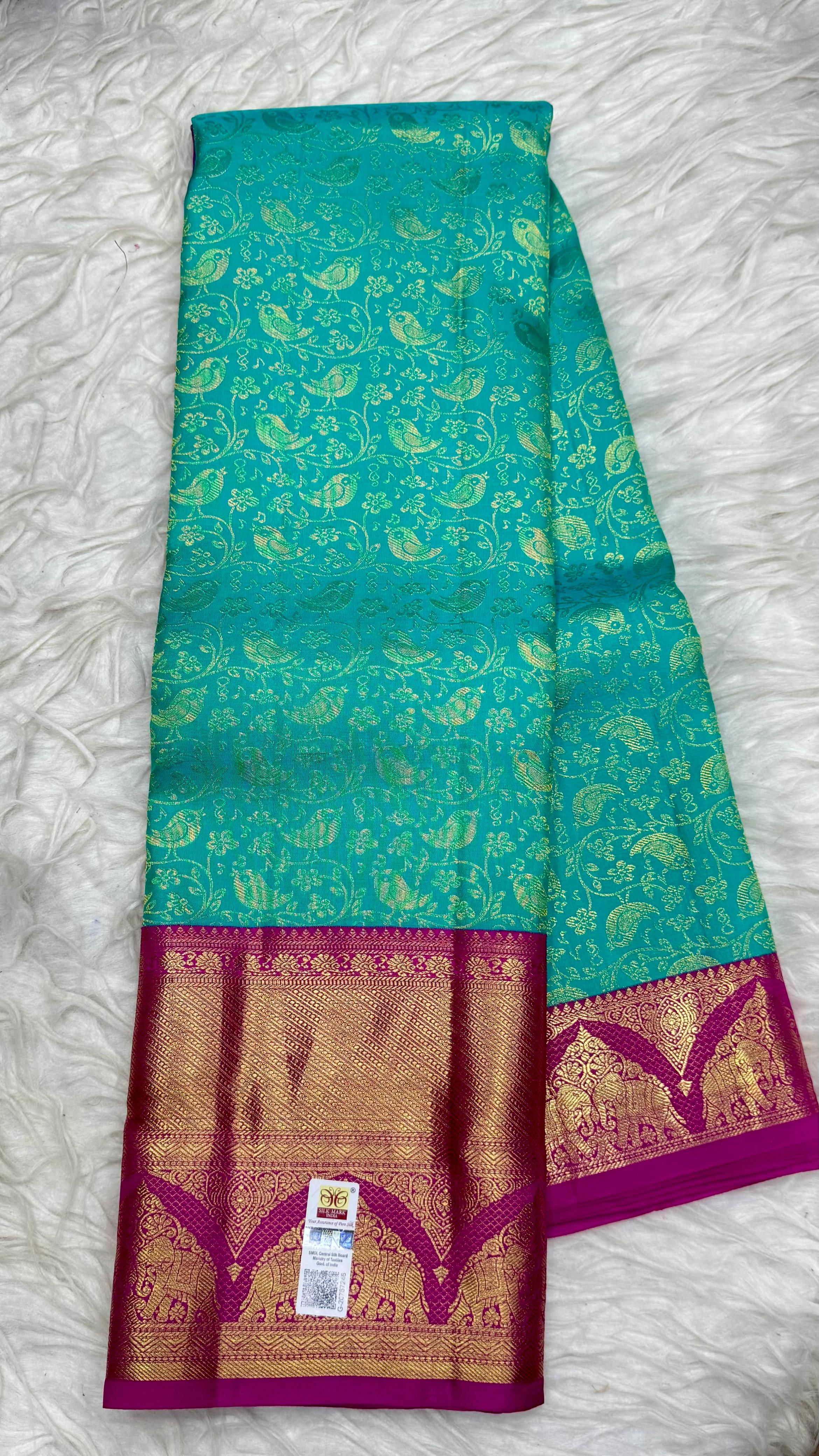Pure kanjivaram Pattu Saree