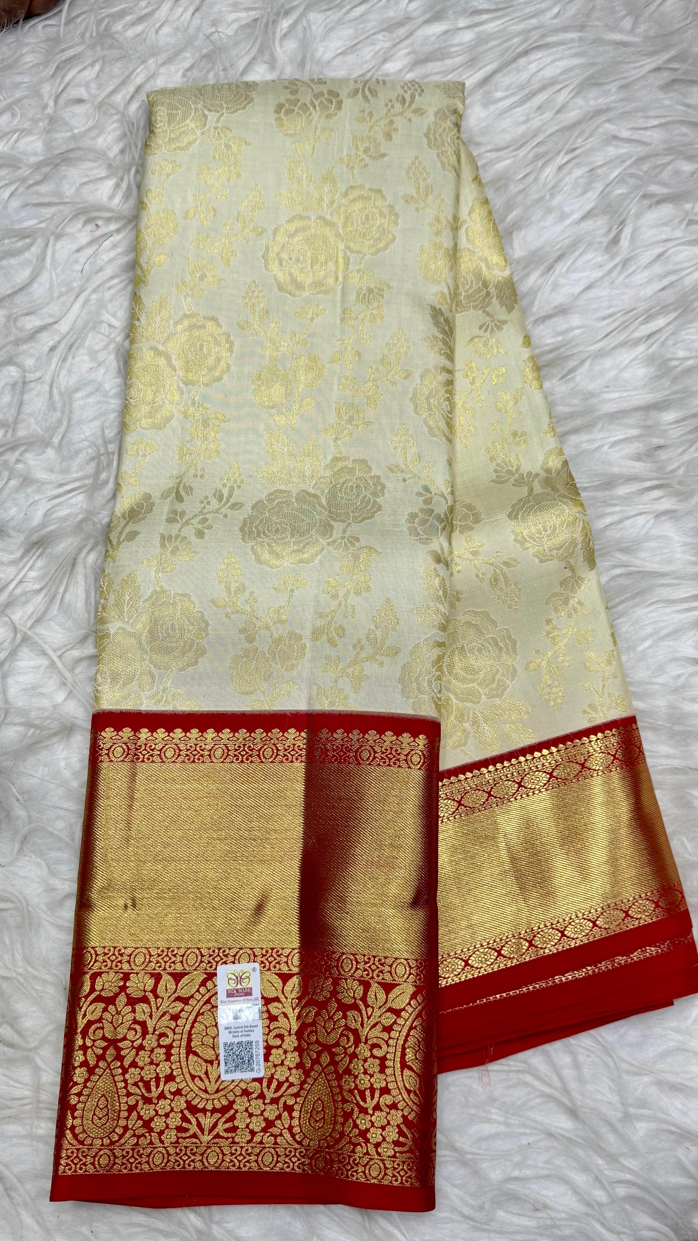 Pure kanjivaram Pattu Saree