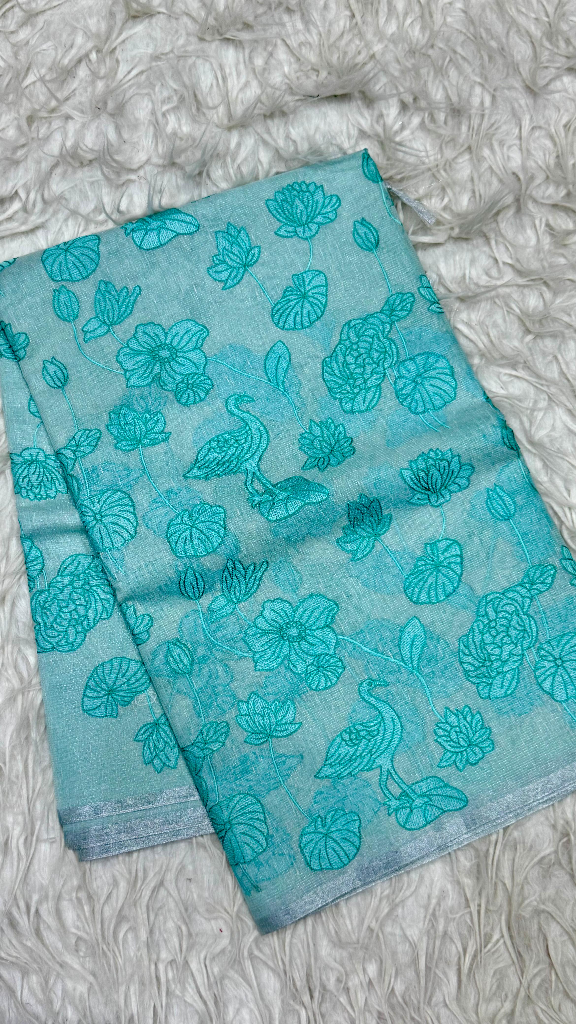 Zari Line Kota Saree