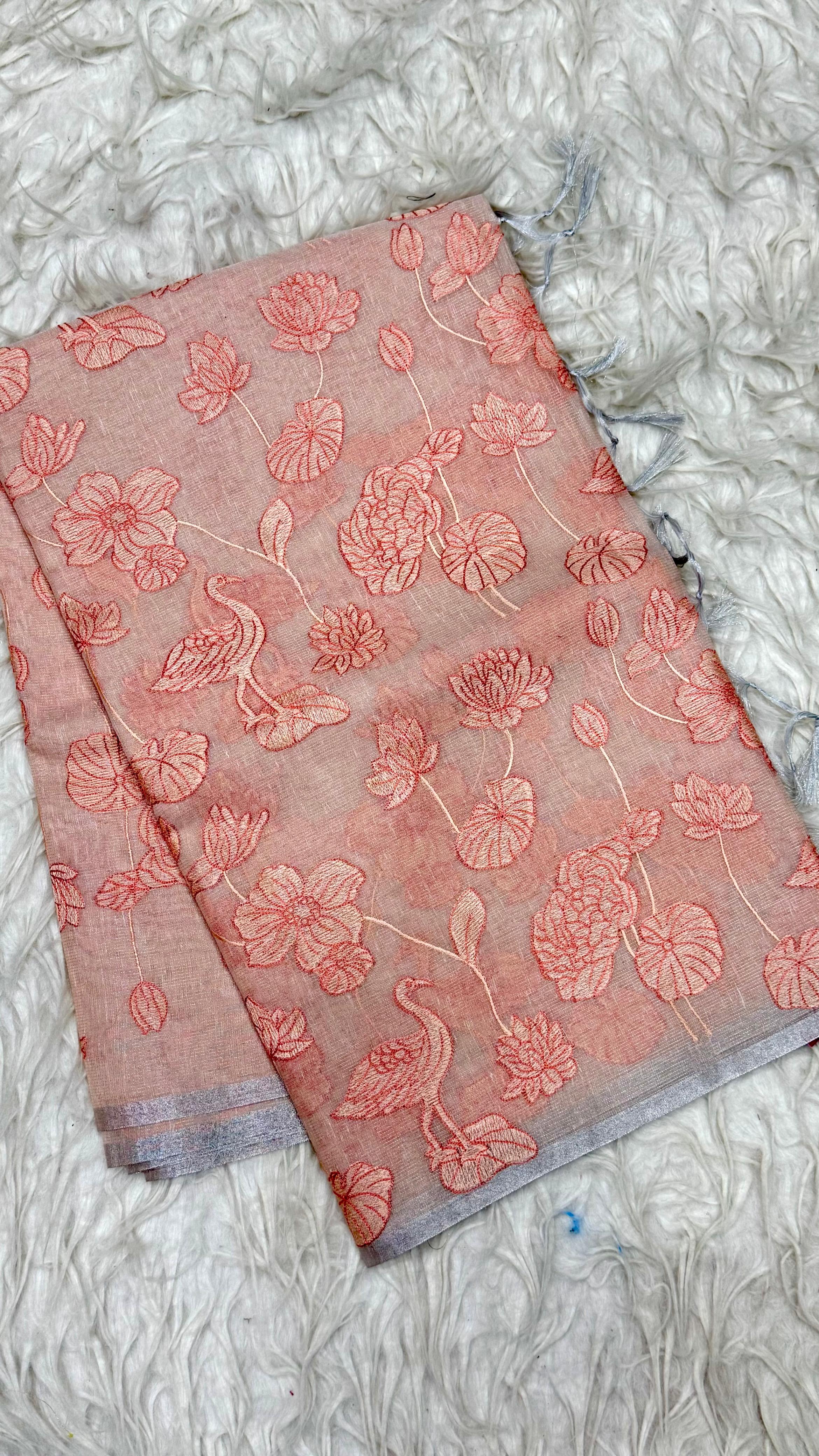Zari Line Kota Saree