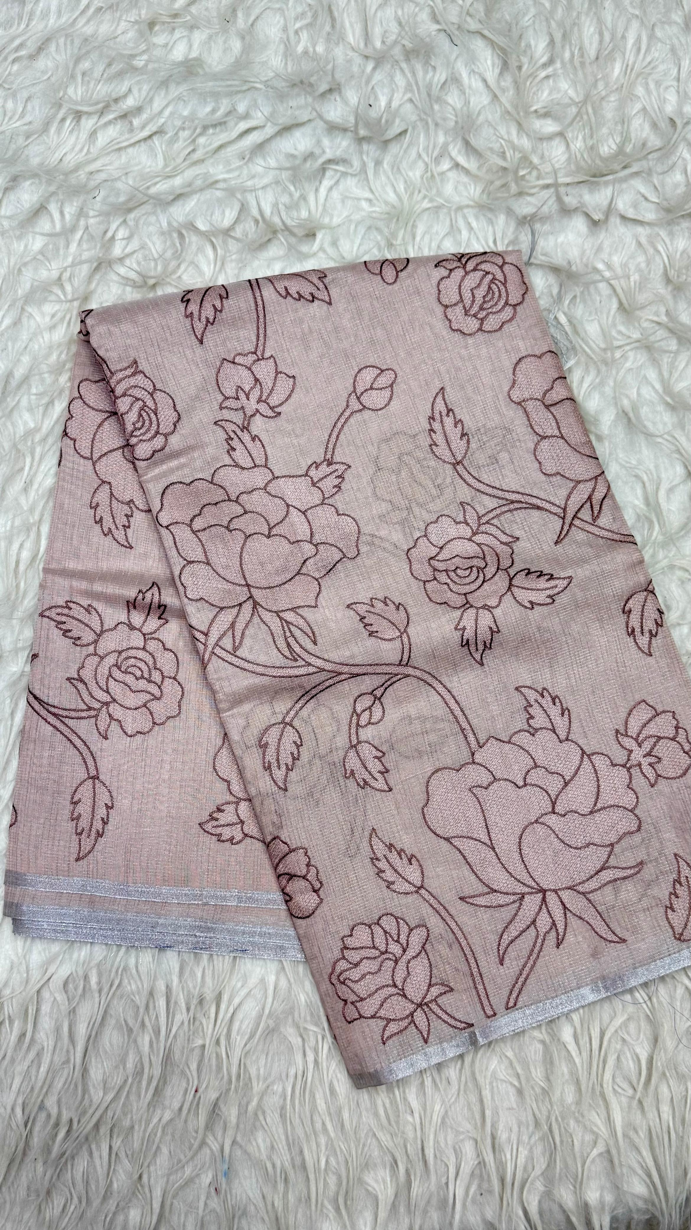 Zari Line Kota Saree