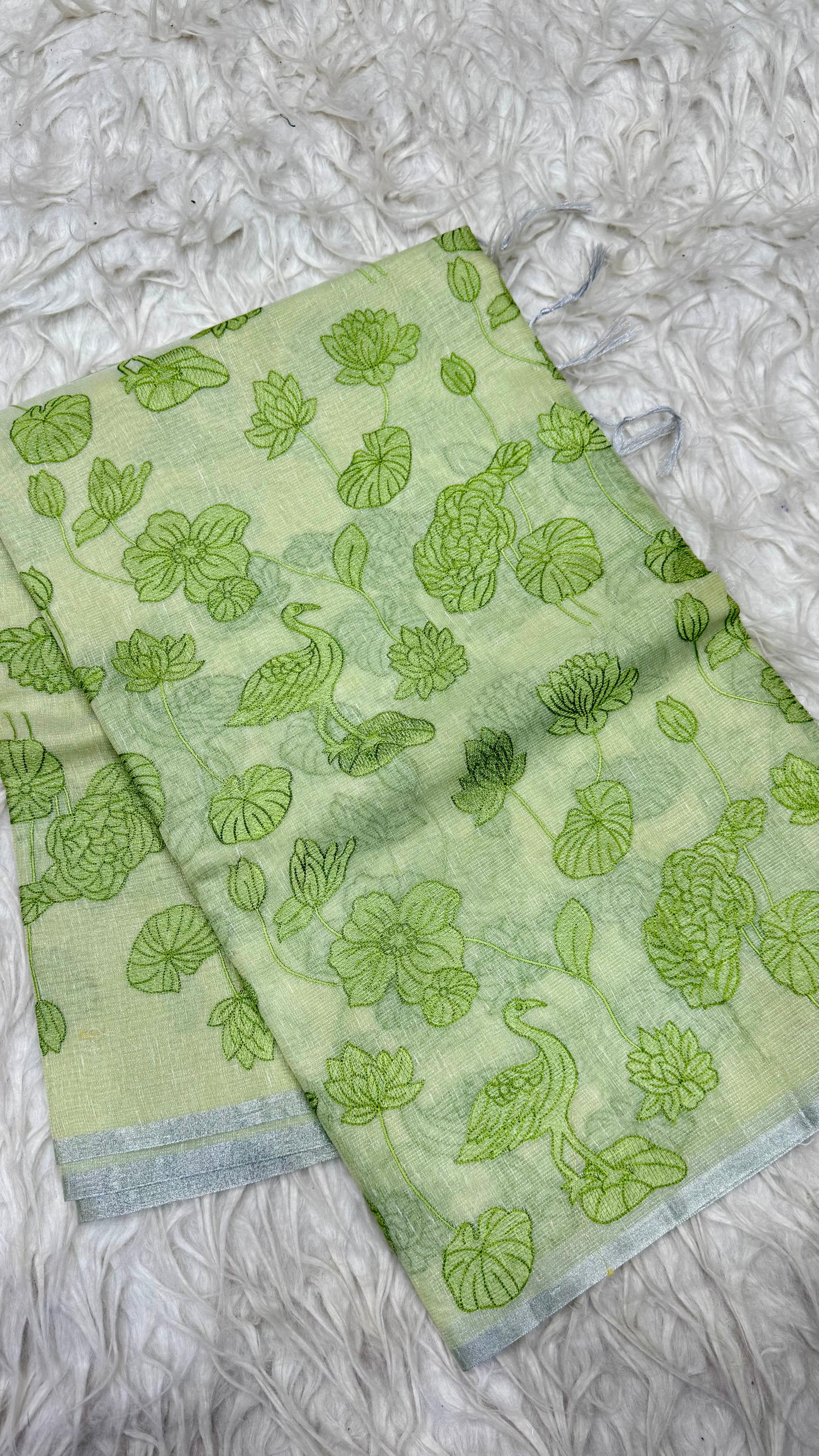 Zari Line Kota Saree