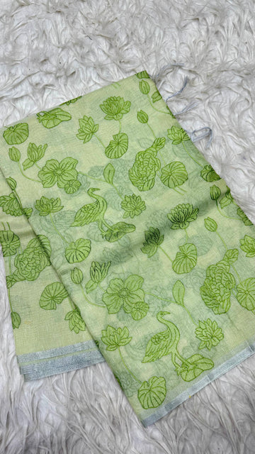 Zari Line Kota Saree