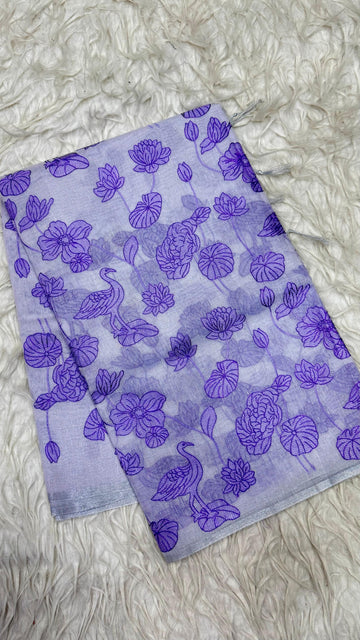 Zari Line Kota Saree
