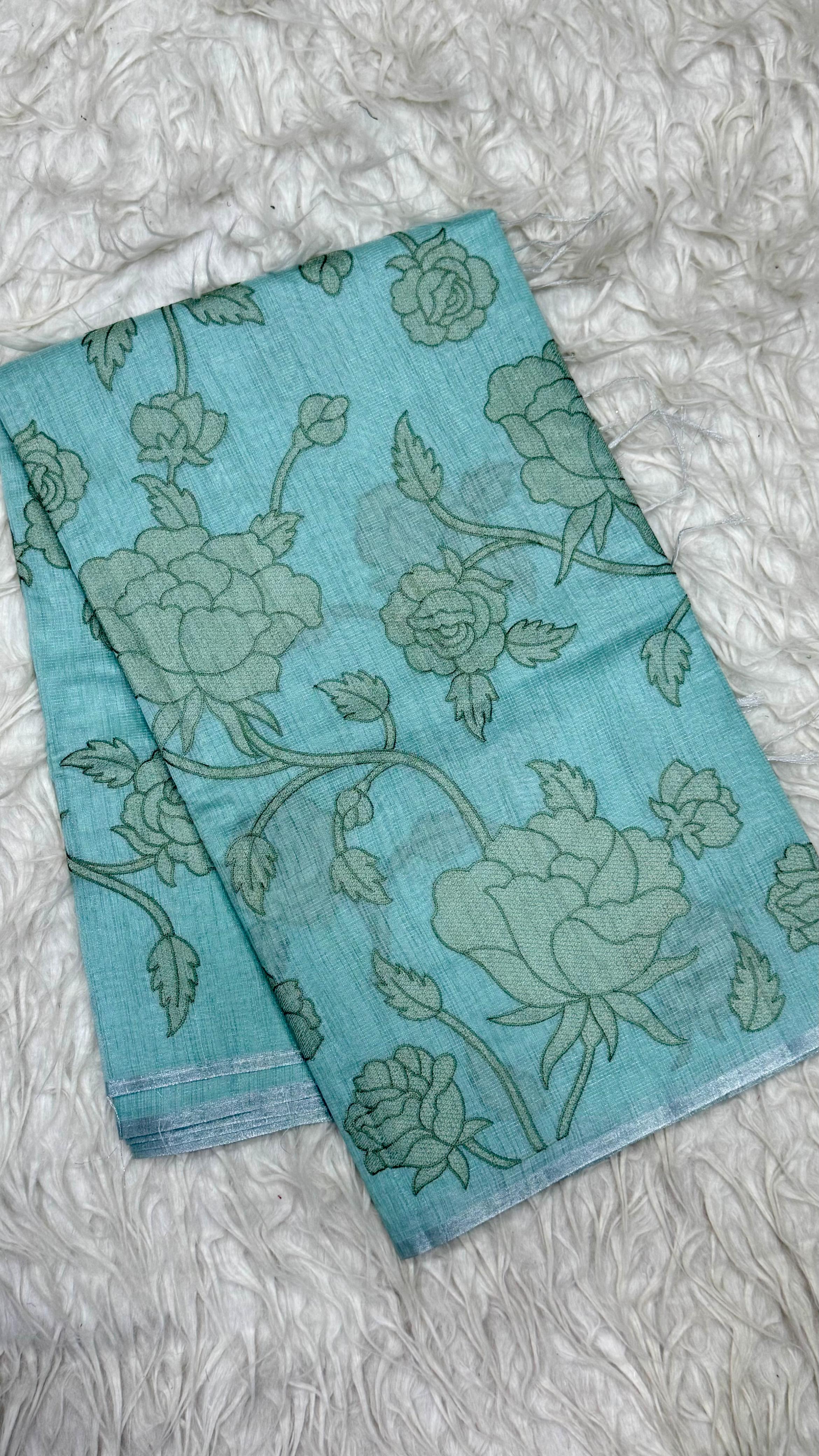 Zari Line Kota Saree