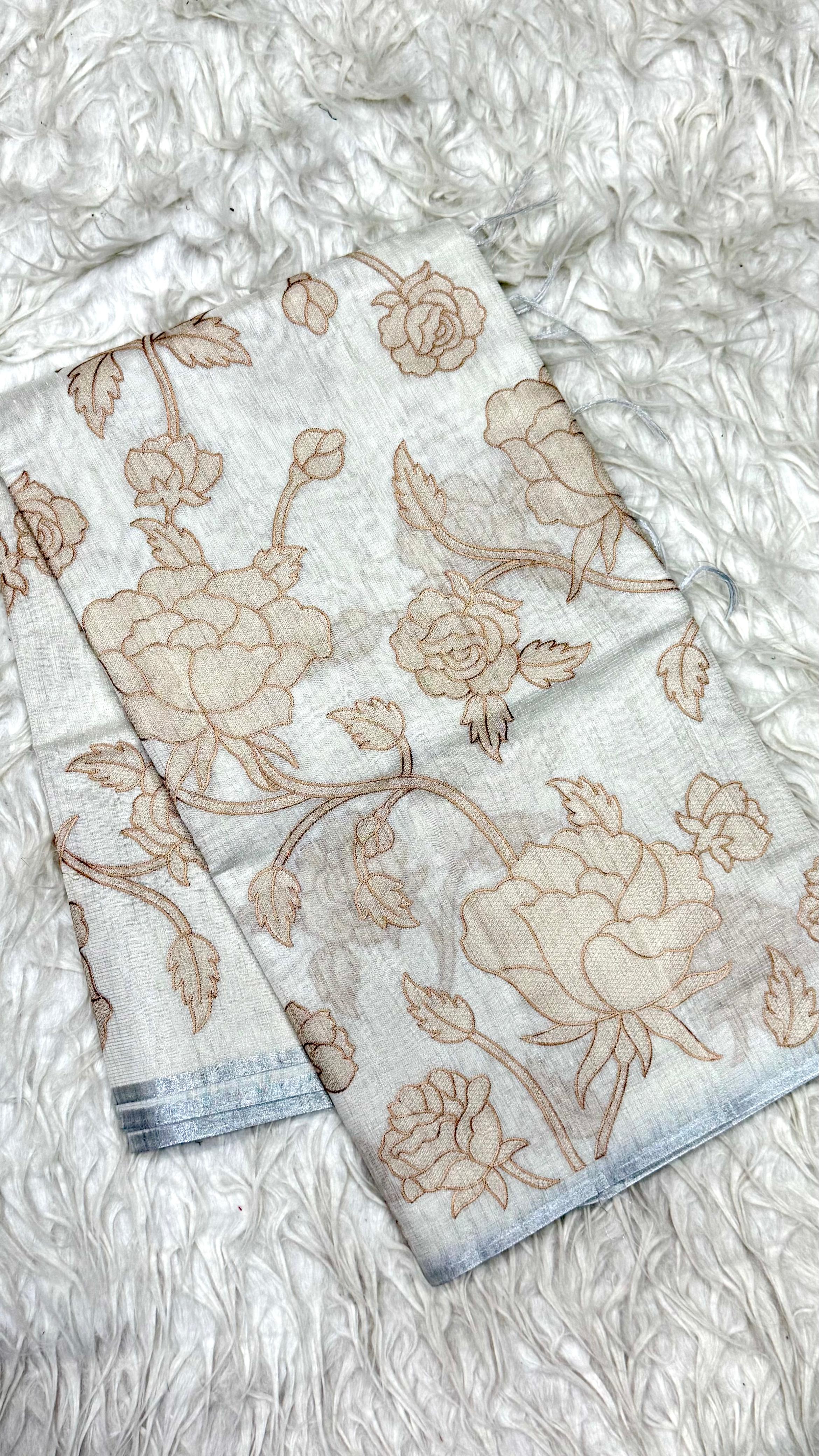 Zari Line Kota Saree