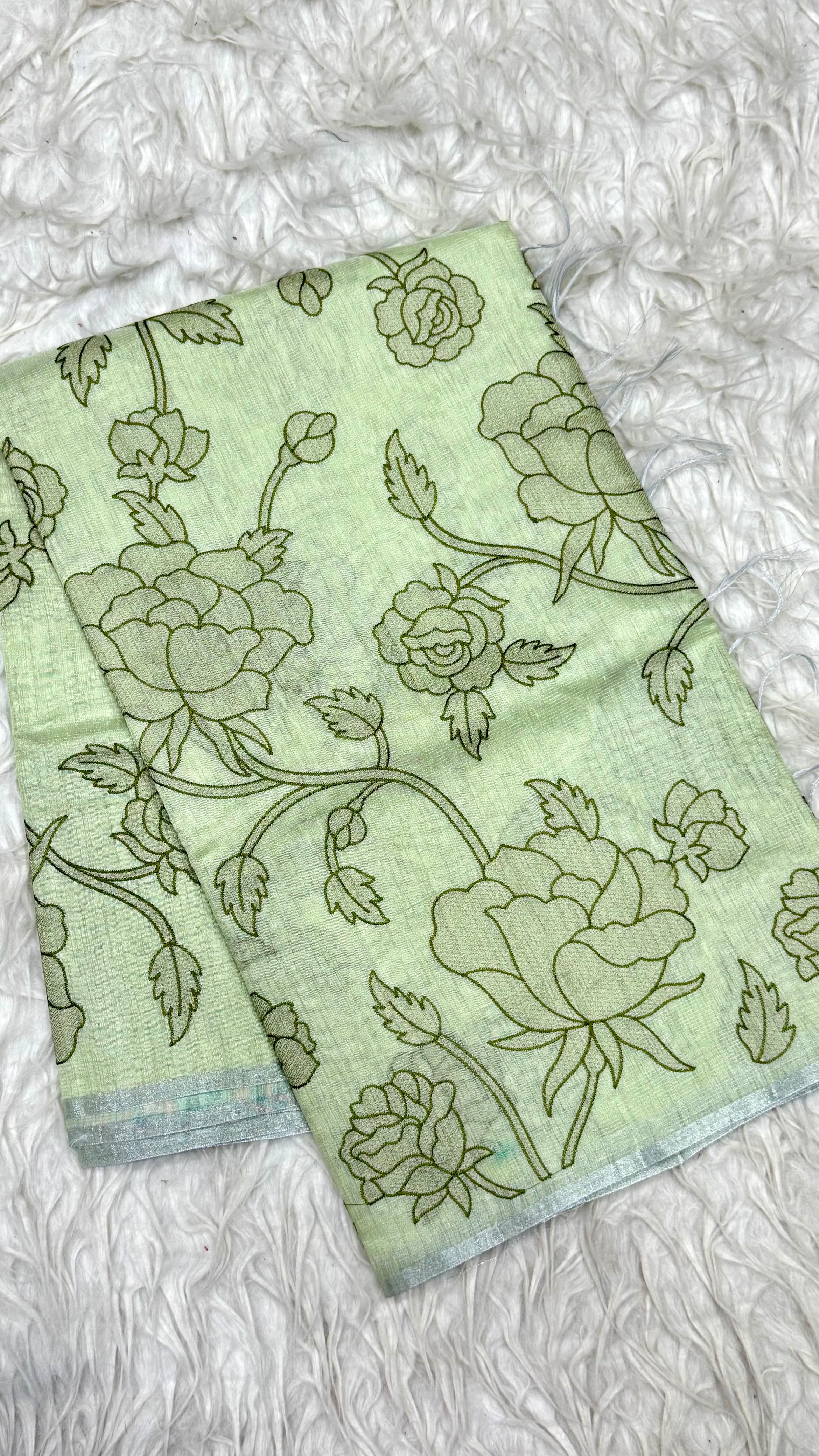 Zari Line Kota Saree