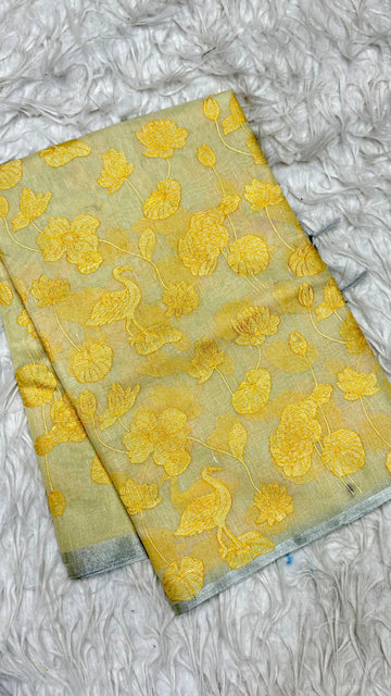 Zari Line Kota Saree