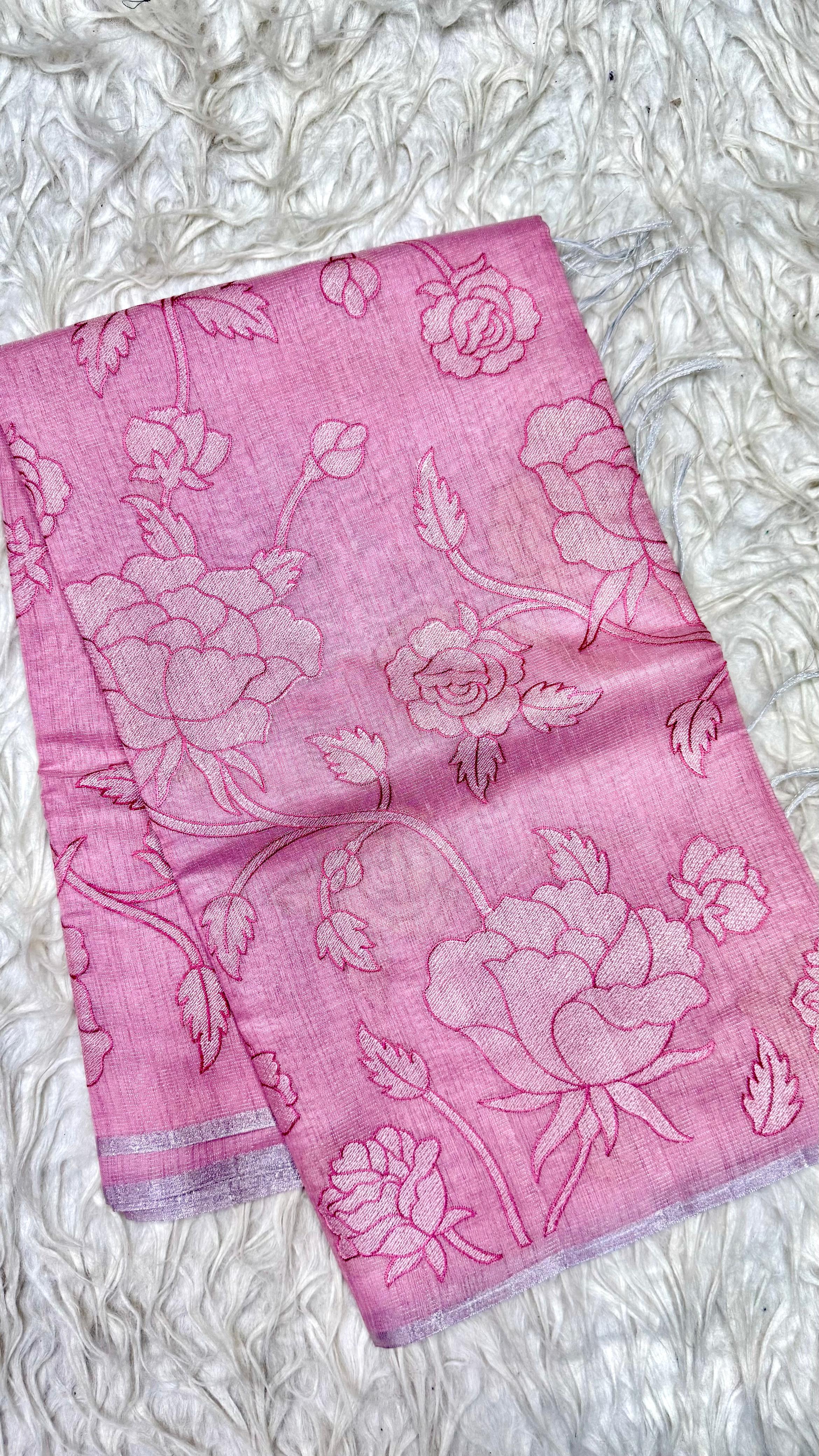 Zari Line Kota Saree