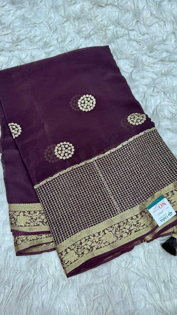 Premium Chinnon Saree
