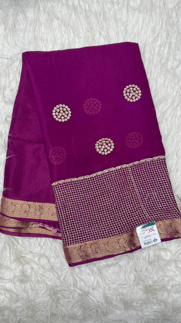 Premium Chinnon Saree