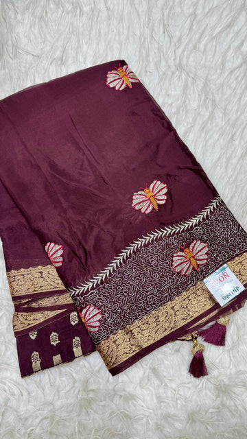 Premium Chinnon Saree