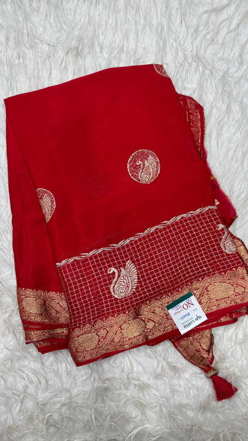 Premium Chinnon Saree