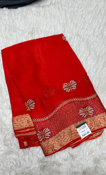 Premium Chinnon Saree