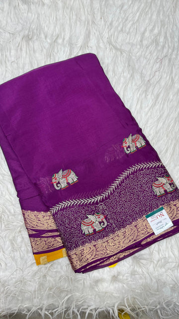 Premium Chinnon Saree