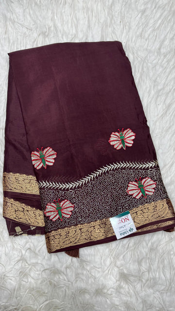 Premium Chinnon Saree
