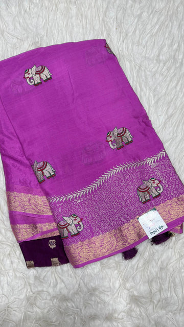 Premium Chinnon Saree
