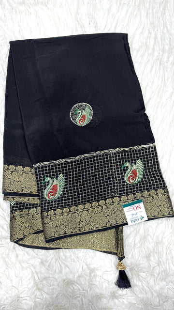 Premium Chinnon Saree