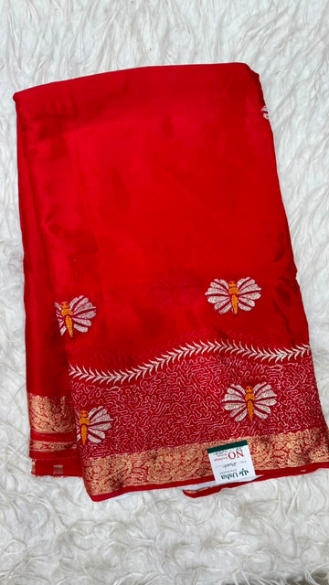 Premium Chinnon Saree