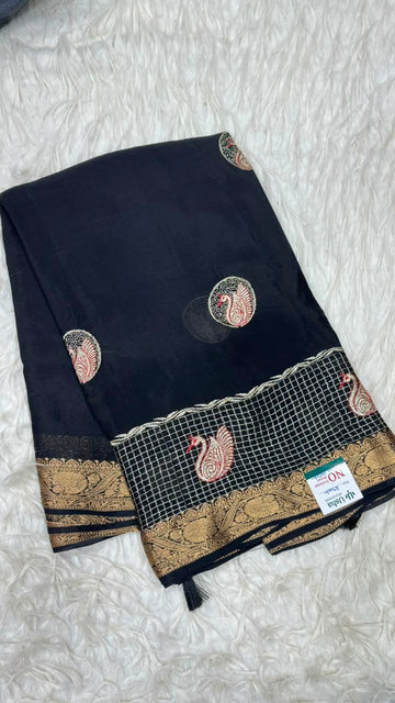 Premium Chinnon Saree