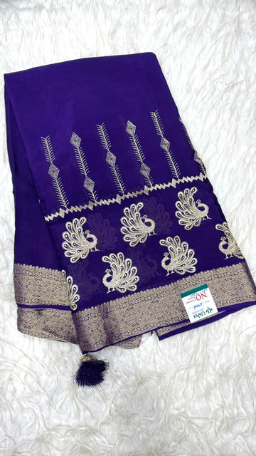 Premium Chinnon Saree