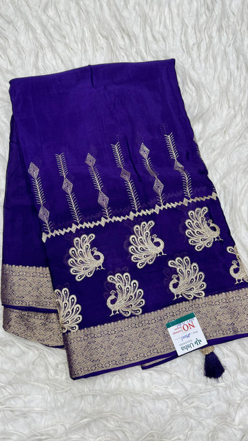 Premium Chinnon Saree