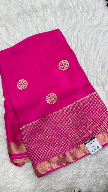 Premium Chinnon Saree