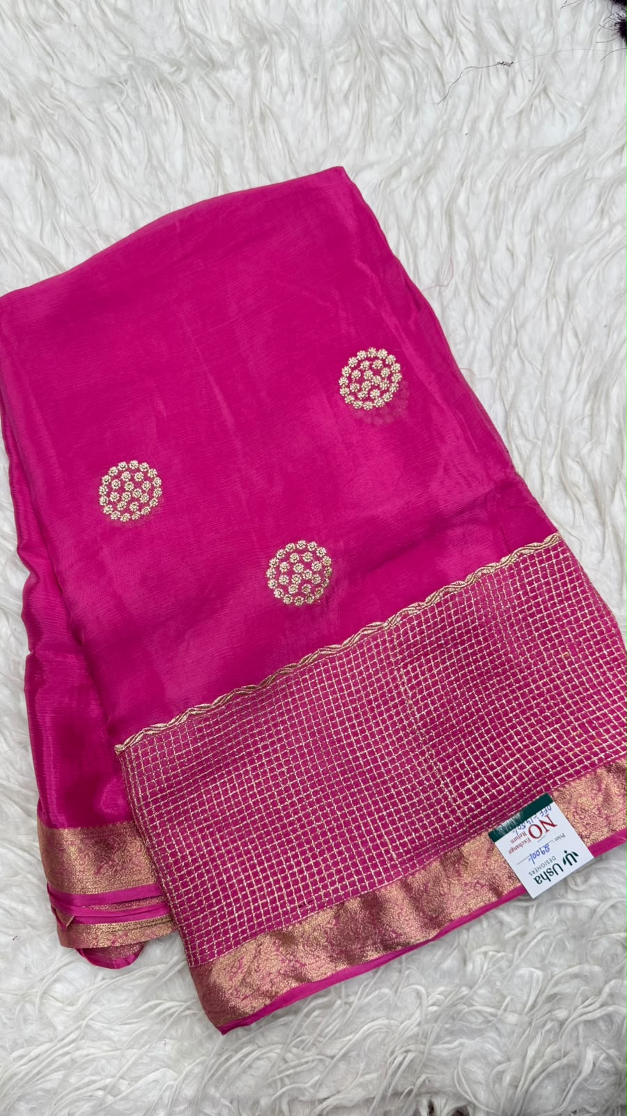 Premium Chinnon Saree