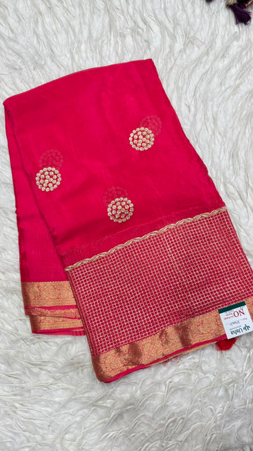 Premium Chinnon Saree