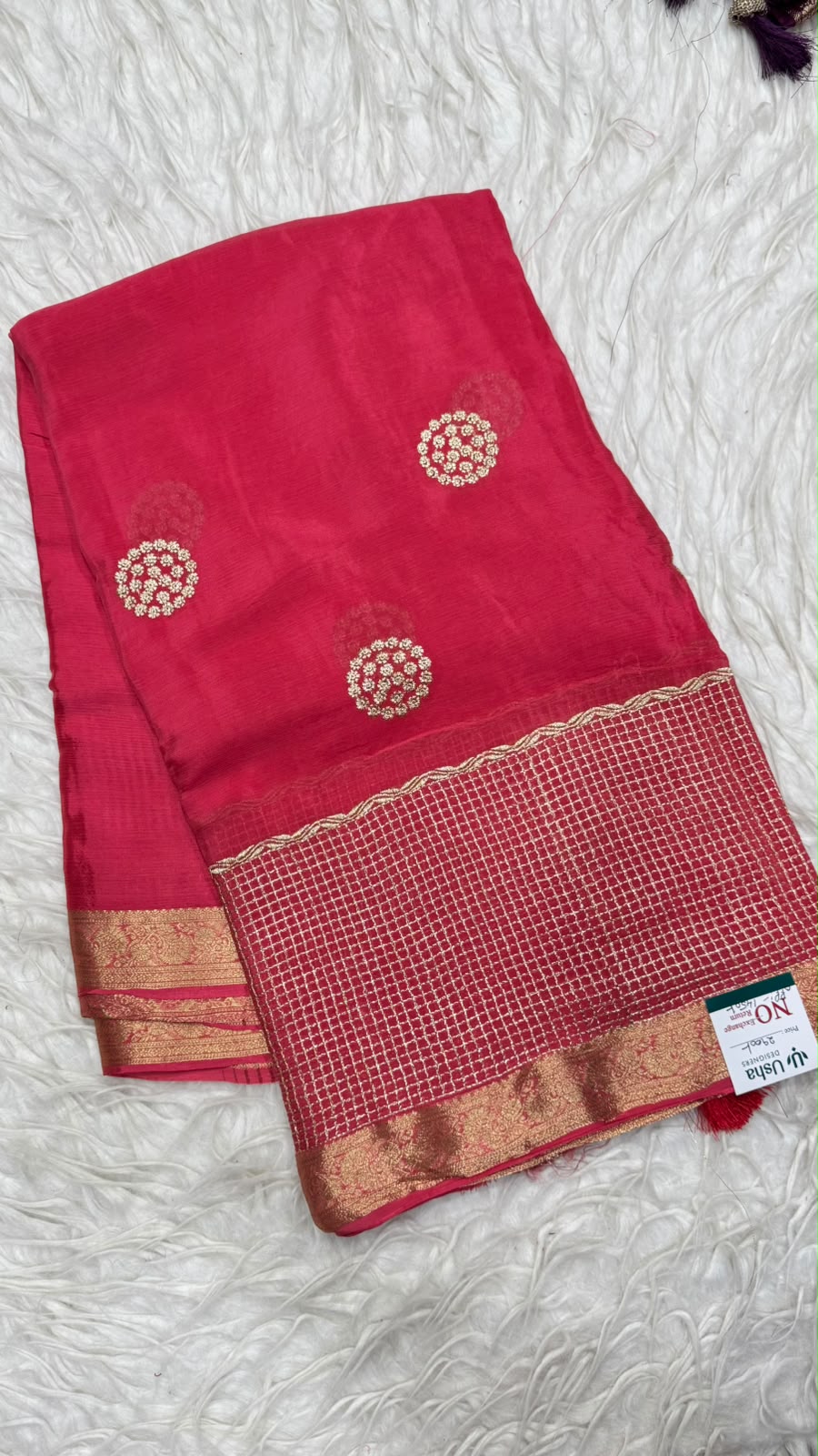 Premium Chinnon Saree