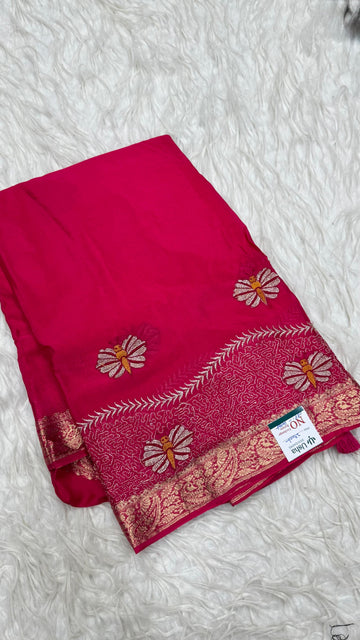 Premium Chinnon Saree