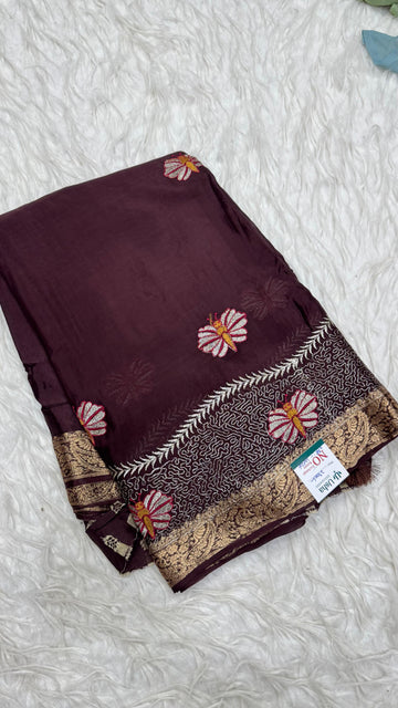 Premium Chinnon Saree