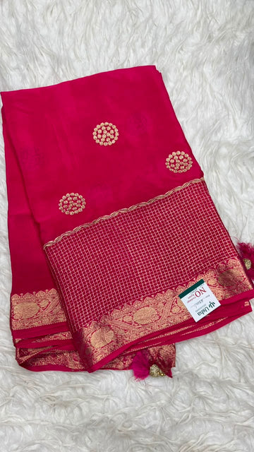 Premium Chinnon Saree