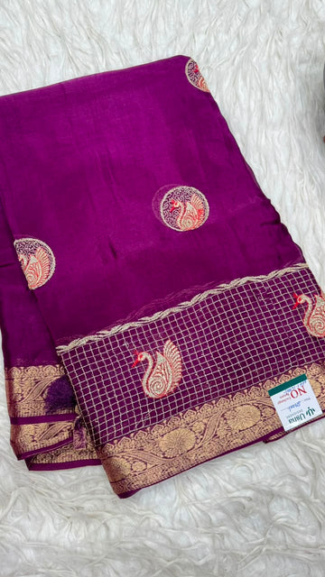 Premium Chinnon Saree