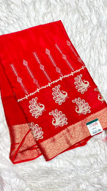 Premium Chinnon Saree