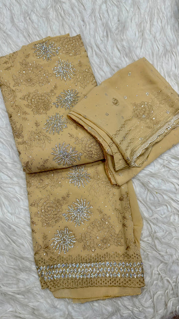 Party Wear 3Pc Dress Material