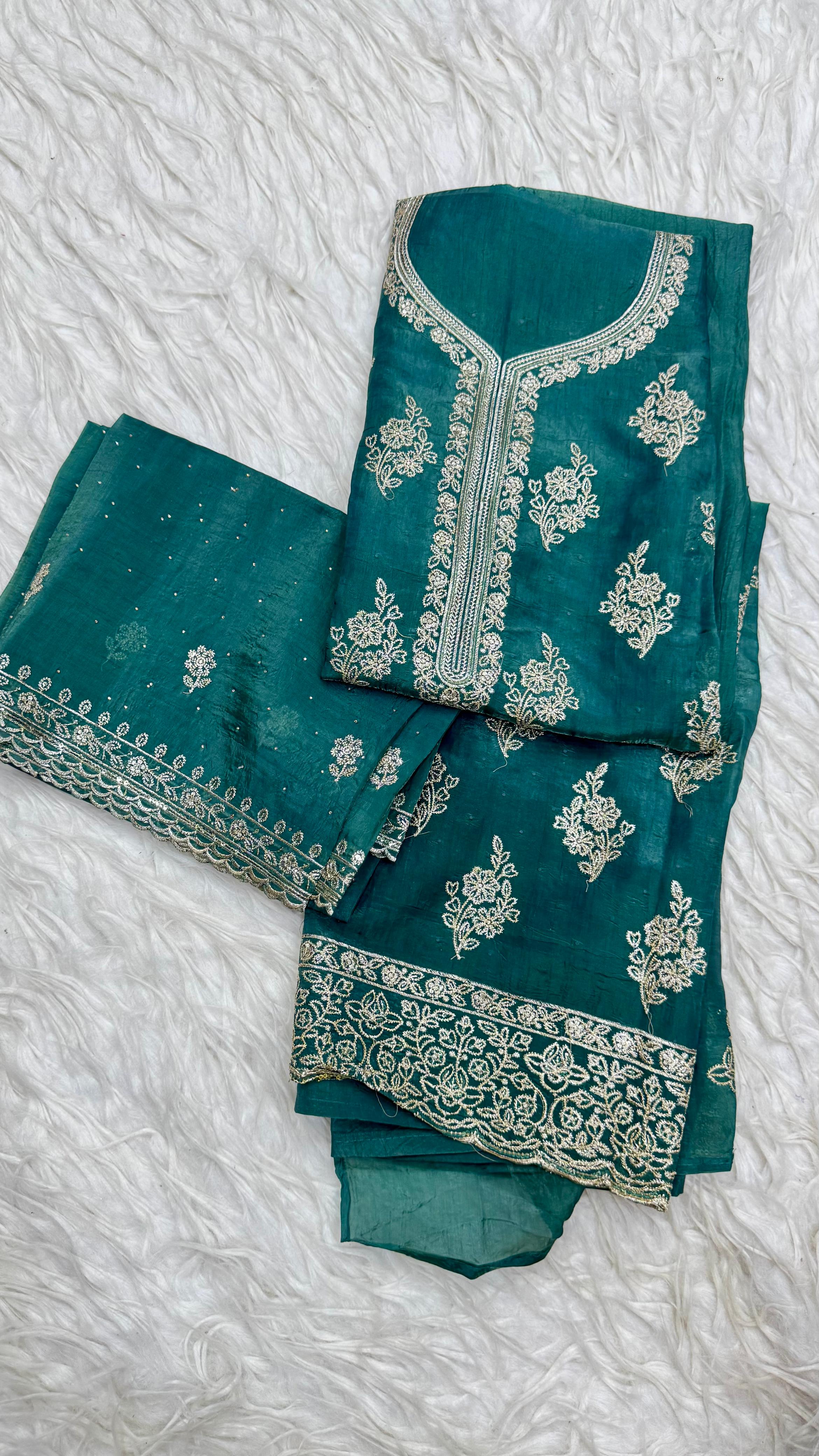 Party Wear 3Pc Dress Material