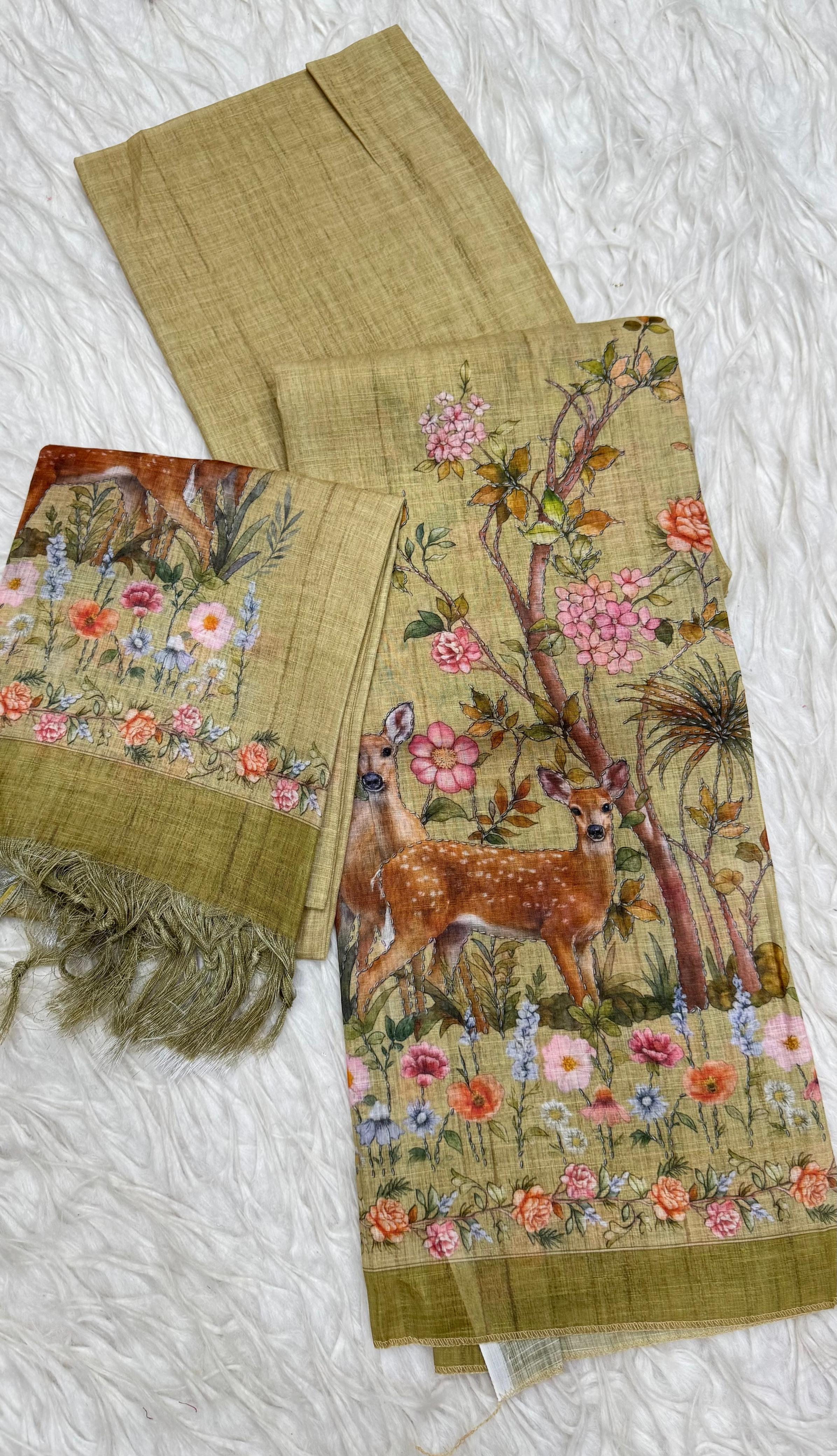 Party Wear 3Pc Dress Material