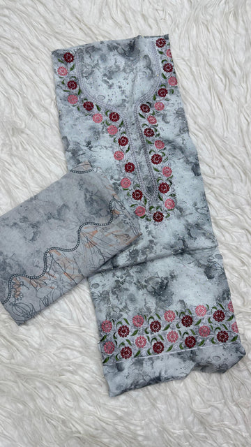 Party Wear 3Pc Dress Material