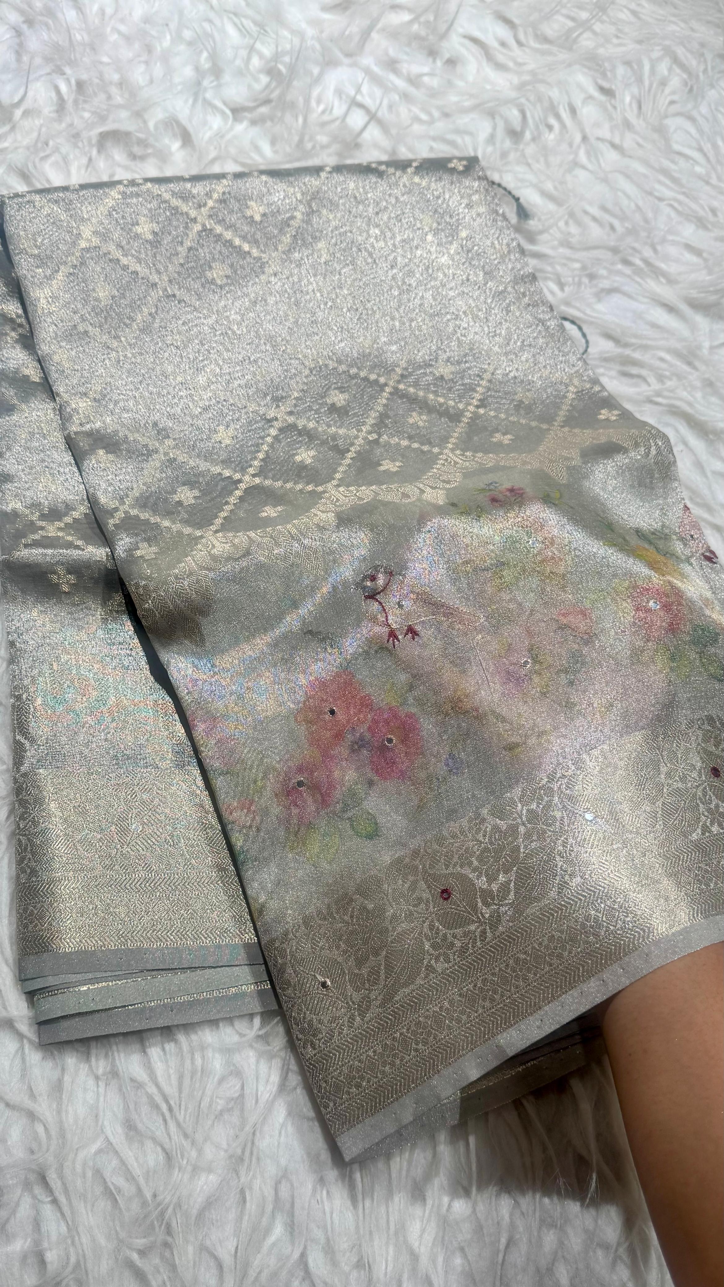 Soft Tissue Saree