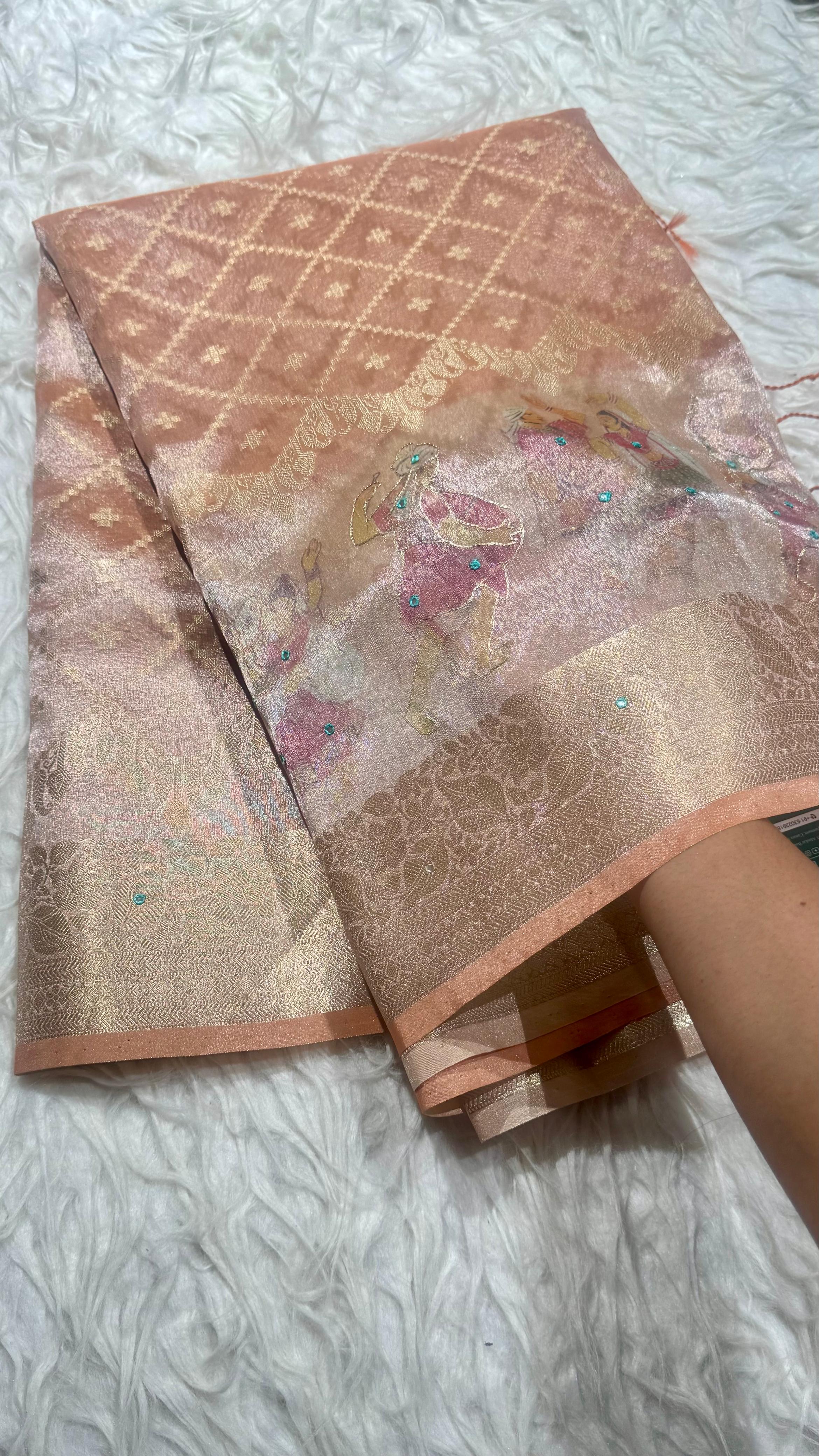 Soft Tissue Saree
