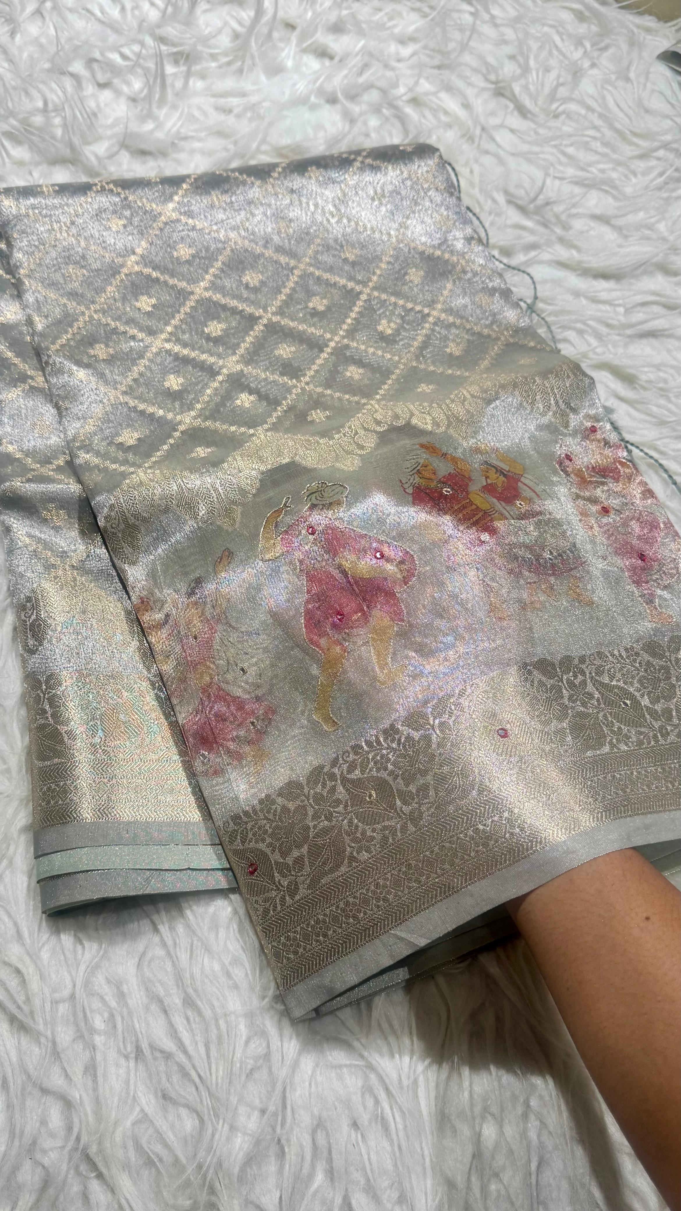 Soft Tissue Saree