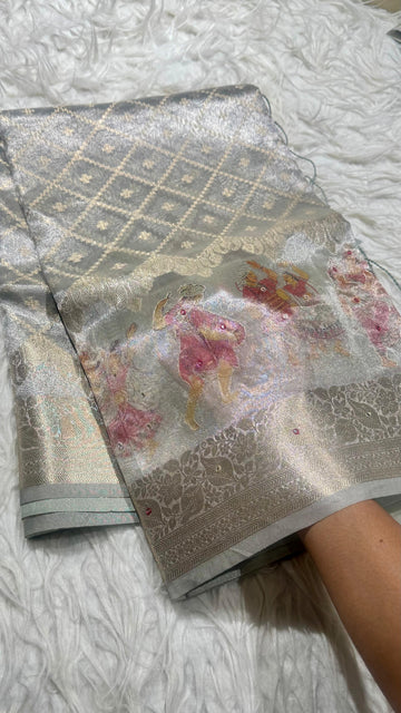 Soft Tissue Saree