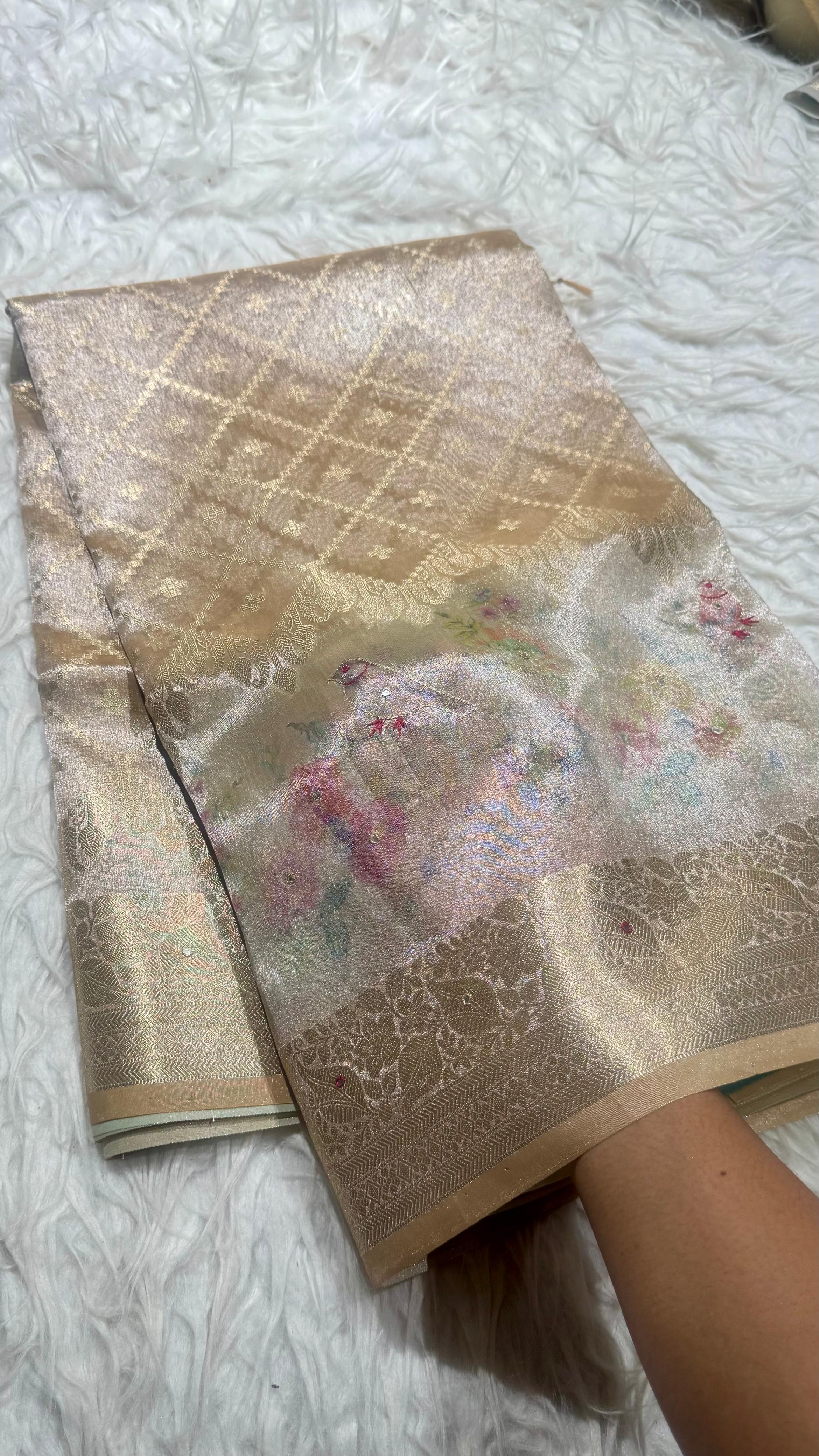 Soft Tissue Saree