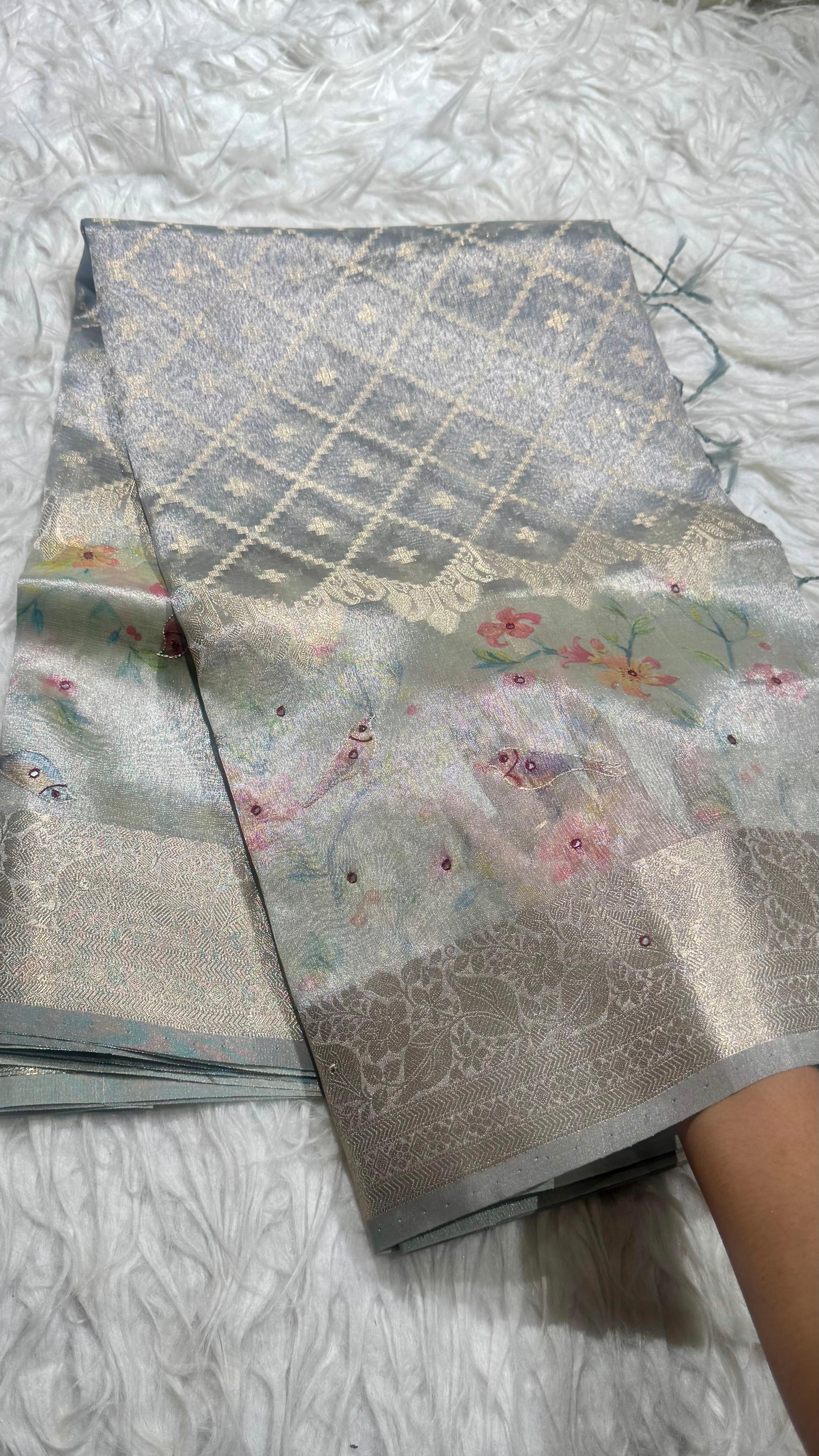 Soft Tissue Saree
