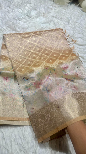 Soft Tissue Saree
