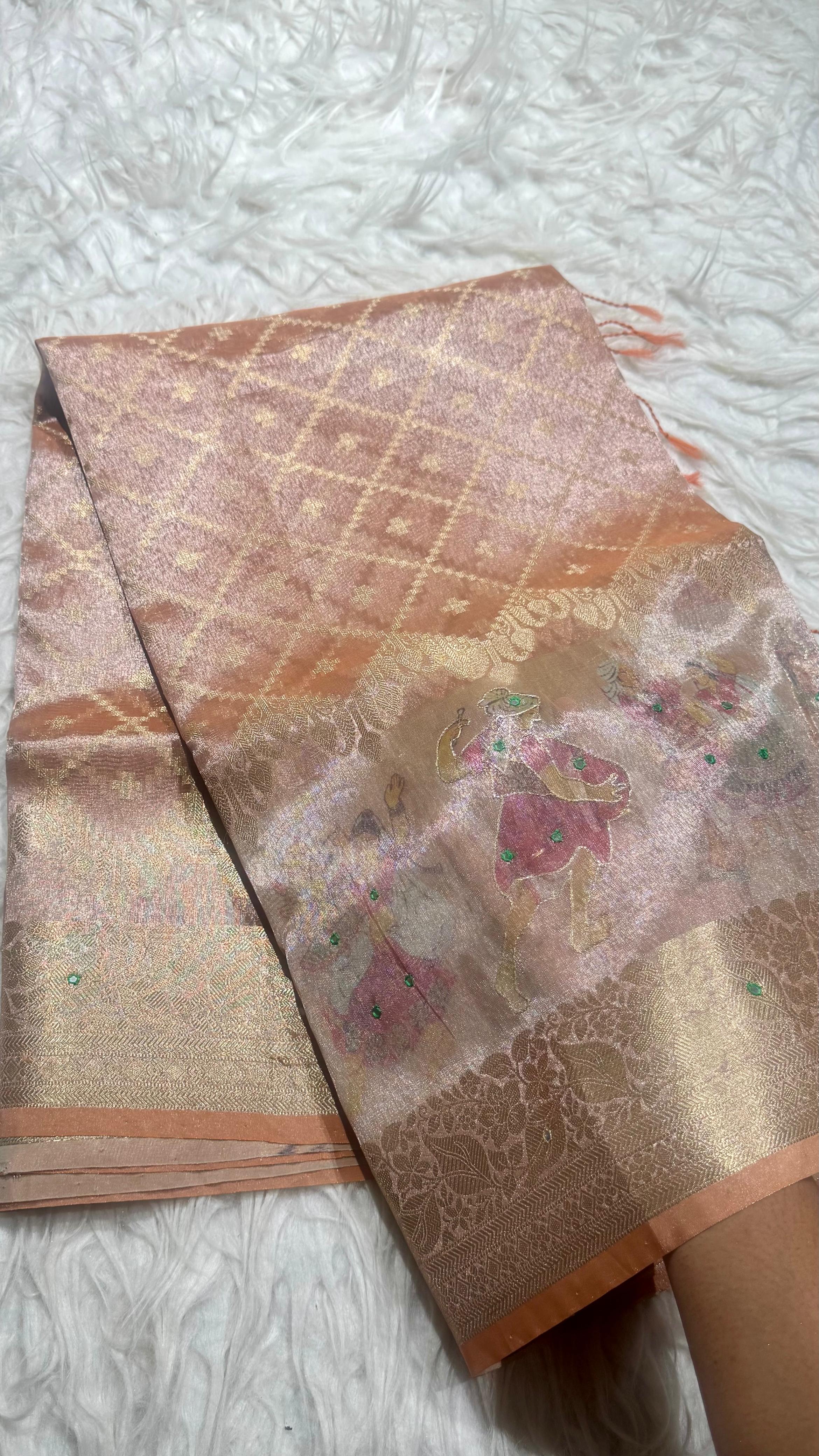 Soft Tissue Saree