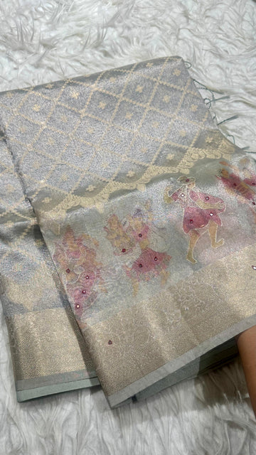 Soft Tissue Saree