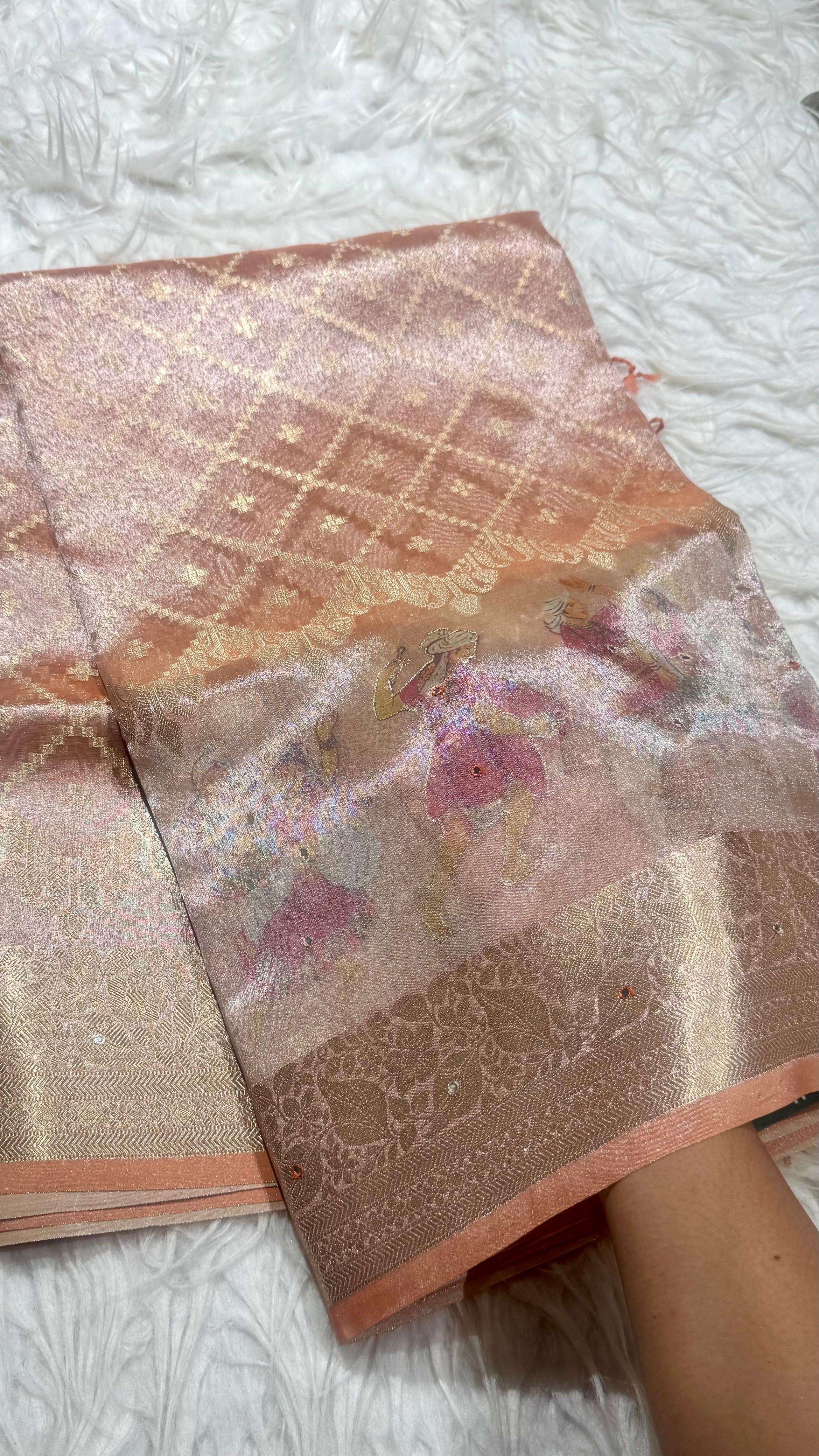 Soft Tissue Saree